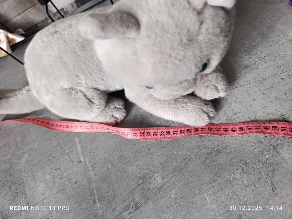 Котик м'яка іграшка