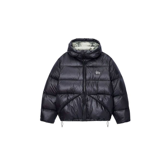 Парка STUSSY Micro Ripstop Down Parka Black/Grey