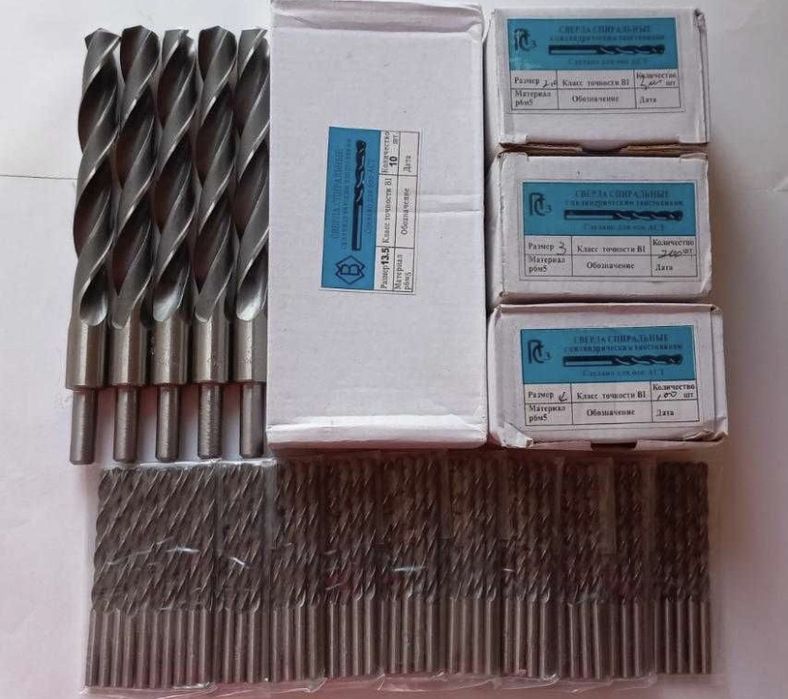 Набор { сверл • зеньковка } HSS 6/8/9/12/16/19 mm [ •6 LTVK** ]