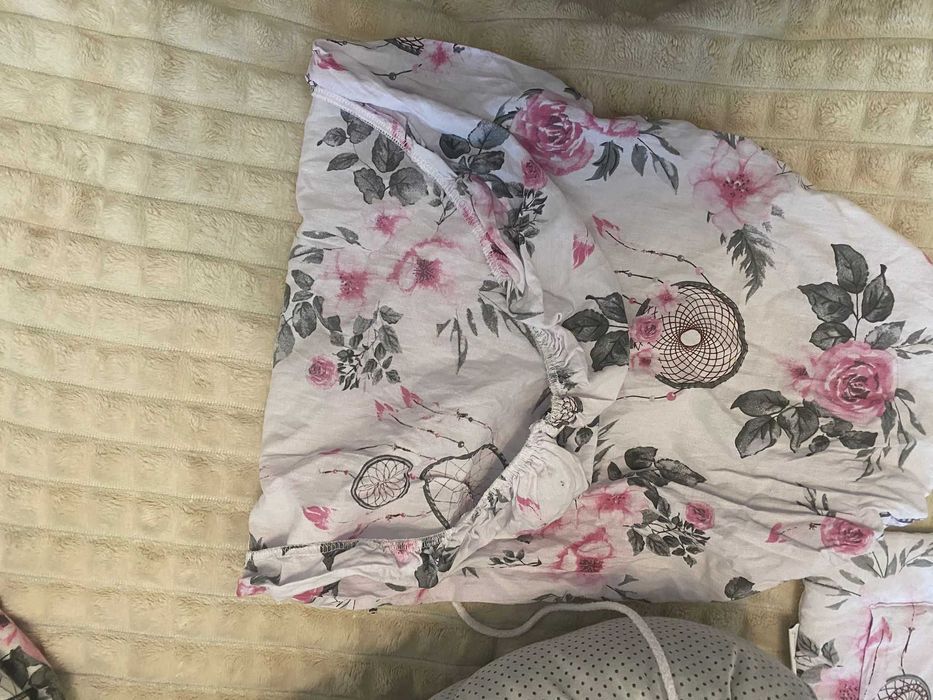 Zestaw niemowlęcy kokon, rożek, kosz na pranie,organizer