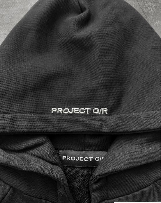 Зіп худі Project G/R Grailz LONDON чорного кольору оверсайз