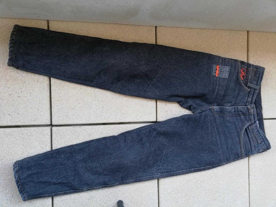 Calças moto ganga cinza escuro SPIDI Kevlar tamanho S