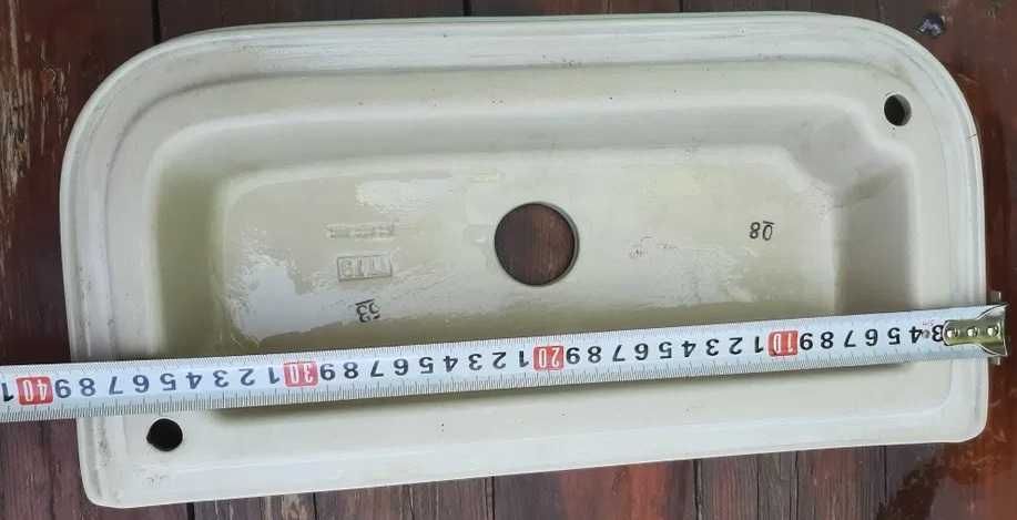 Кришка до бачка унітаза Монако VIP, бордового(темно червоного) кольору