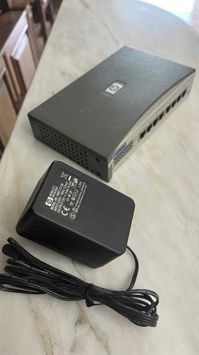 HP procurve Switch 408 Externo Não Gerenciado J4097B 8 Portas