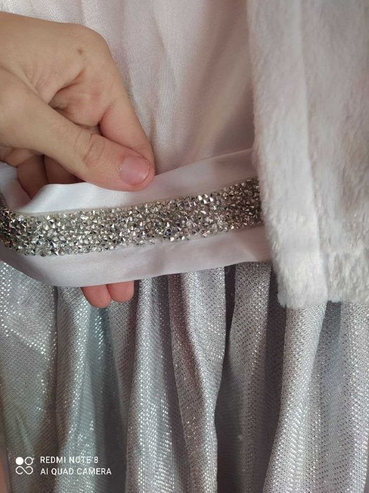 Плаття дитяче біле + кардеган