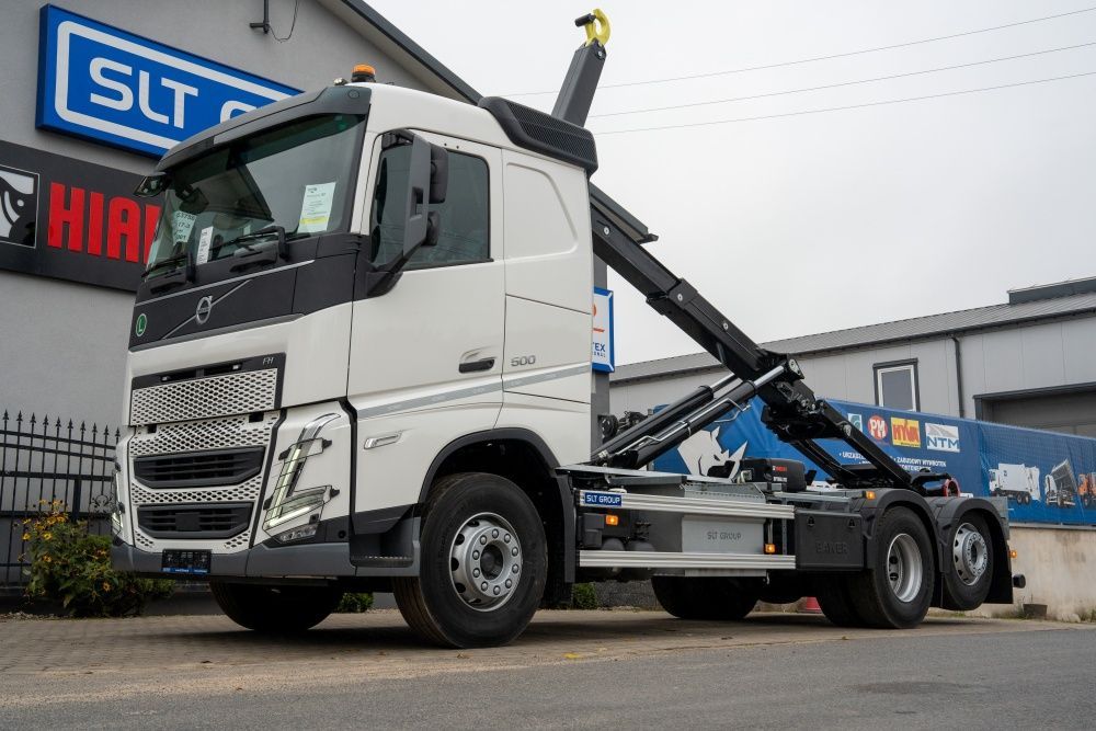 Volvo Fh X2  Volvo Fh 500, 6X2, Hakowiec, Hiab, Slt Group