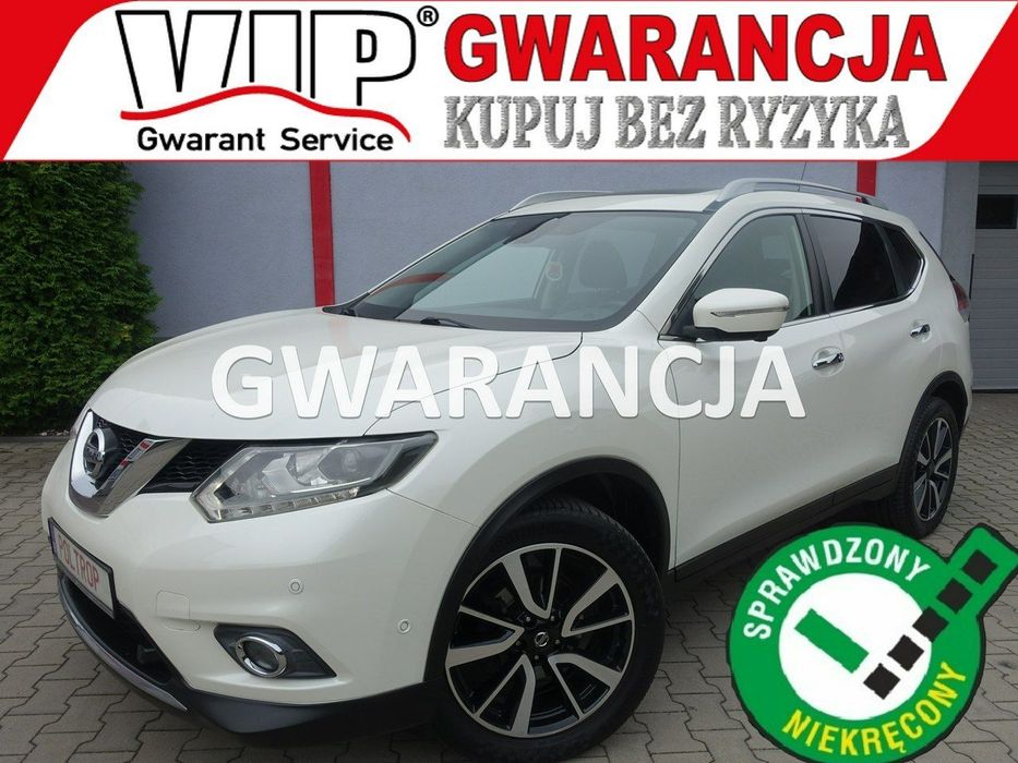 Nissan X-Trail 1,6D Navi Alu Skóra Panorama Ledy Klimatronik AUTOMAT VIP Gwarancja