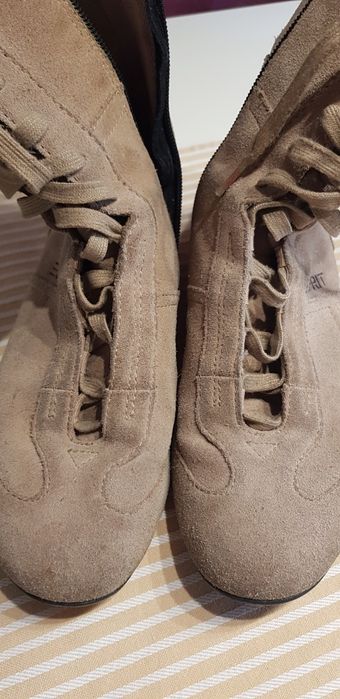 Botas Esprit bege/acastanhadas