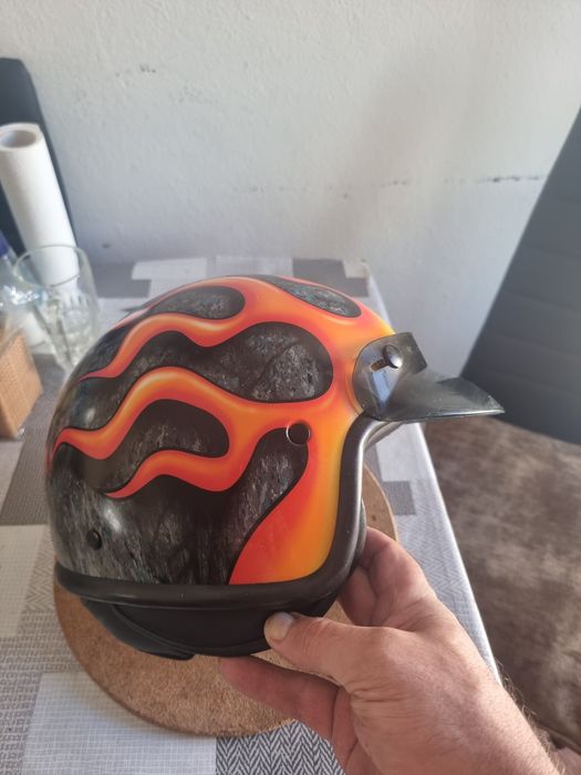 Capacete de mota
