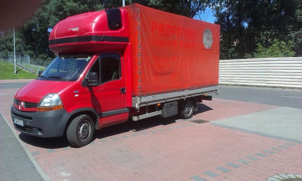 Przeprowadzki, Transport,  Bus + tragarze, Van + laweta