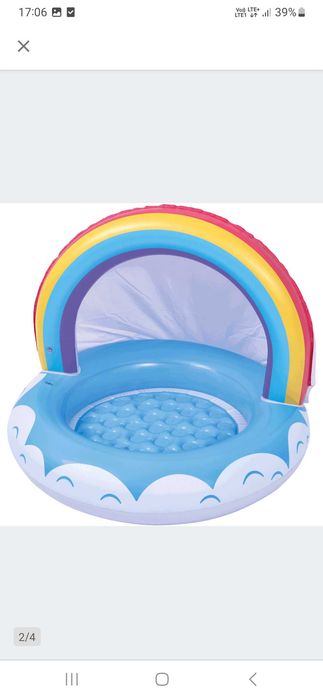 Basen z daszkiem dla malucha