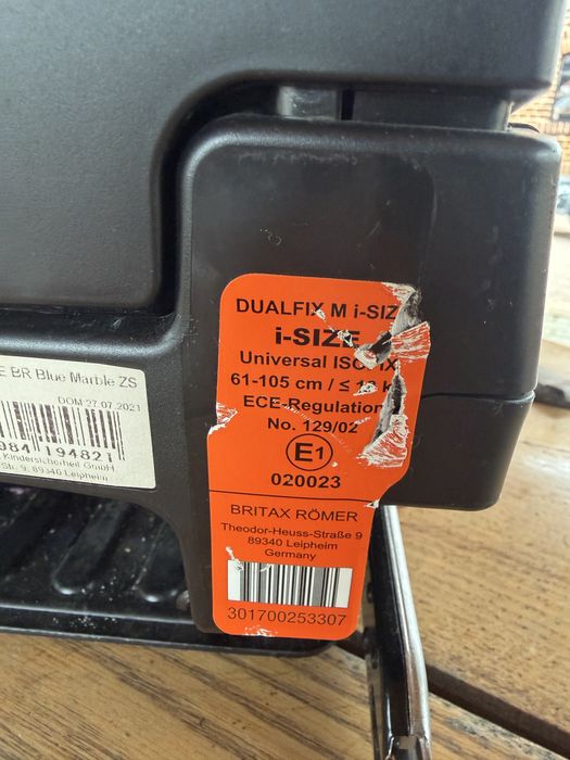 Fotelik Britax Römer Dualfix M-Size