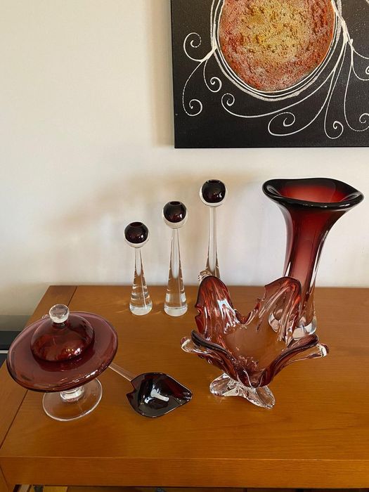 Conjunto de peças decorativas