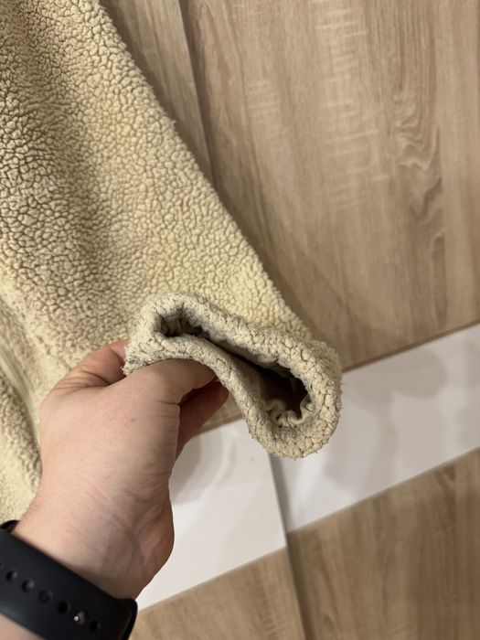 Kurtka polarowa Fila XL fleece teddy plus size modna viral