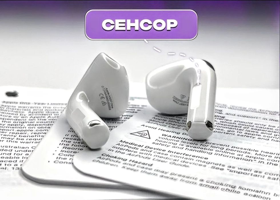 ‼️Безкоштовна доставка ‼️ Airpods 4 lux