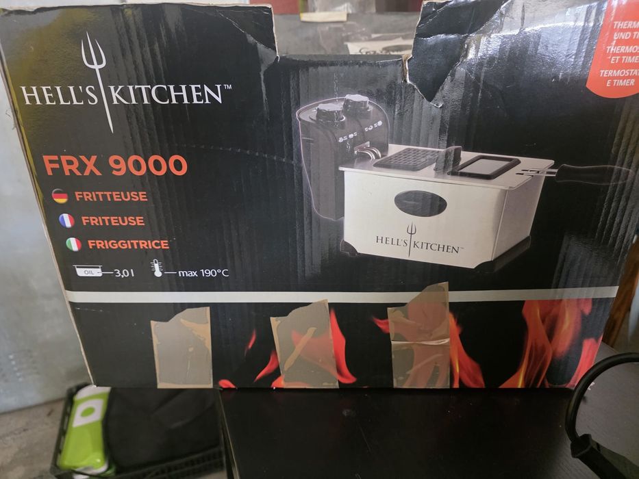 Fritadeira Elétrica Hell's Kitchen 3L