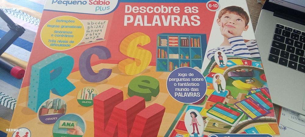 Jogo Descobre as Palavras