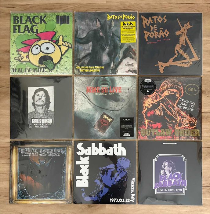 Lps diversos Punk, Hardcore, Death Metal