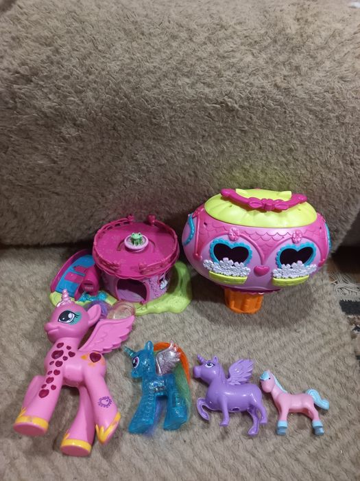 Лот My little pony Домик Hasbro под ремонт, пони