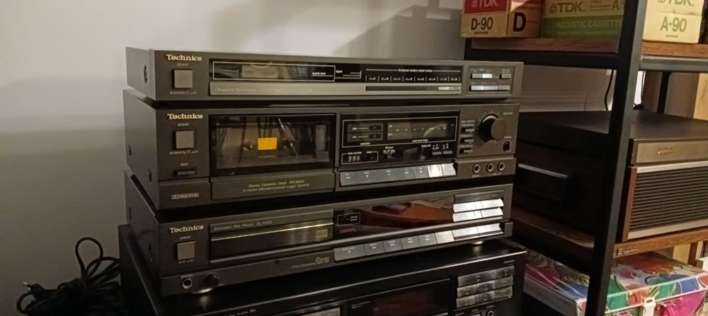 Technics deck i tuner super stan