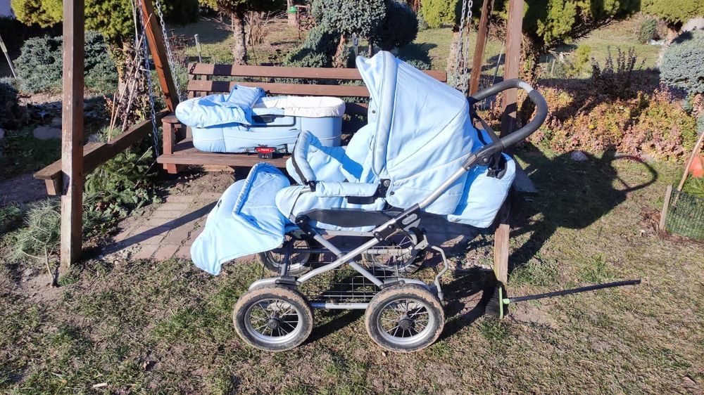 Wózek emmalujnga 2w1 buda i spacerówka