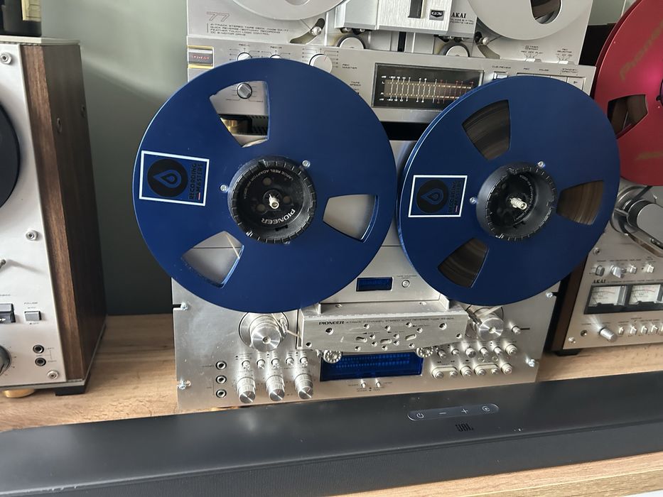 Koplet Dwóch Szpull 25.5cm Recording the Master Blu Edition/Taśma!