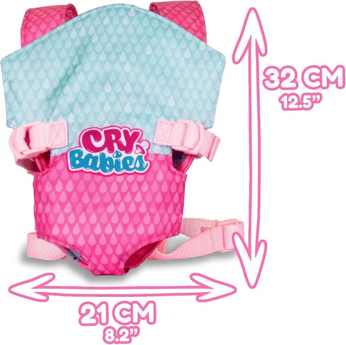 Дитяча переноска кенгуру для ляльок Cry Babies IMC Toys