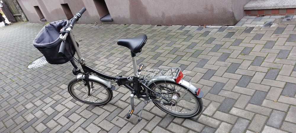 Rower składak z przerzutkami