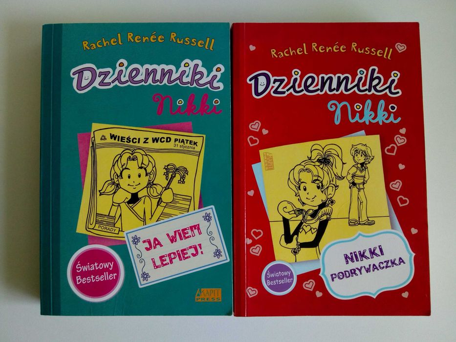 Książki z serii - Dzienniki Nikki