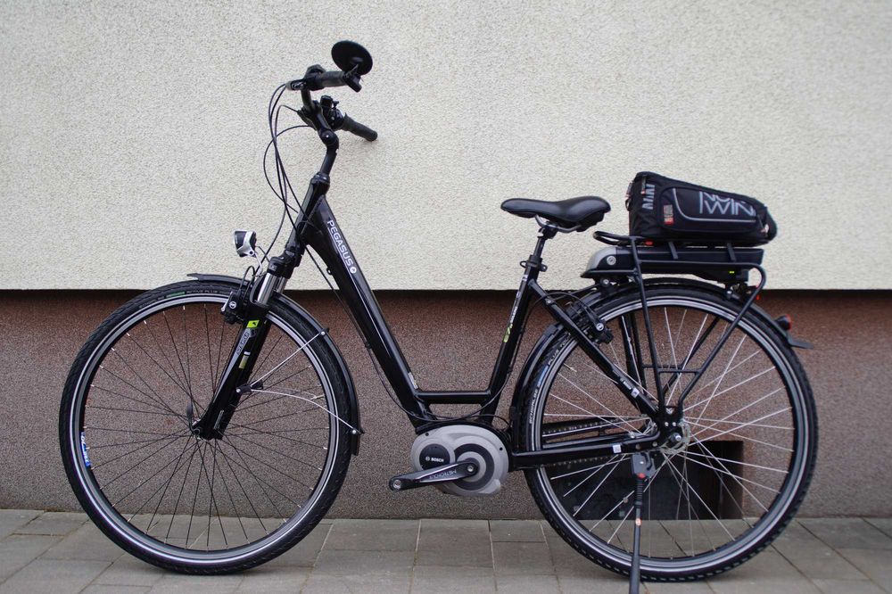 Rower elektryczny system Bosch hamulec w pedałach