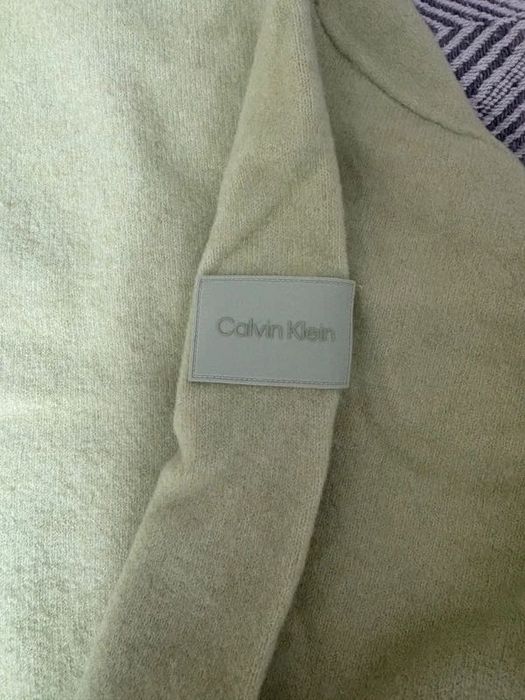 Sweter zielony Calvin Klein XXL