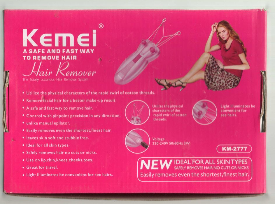 Depilator nitkowy Kemei KM-2777