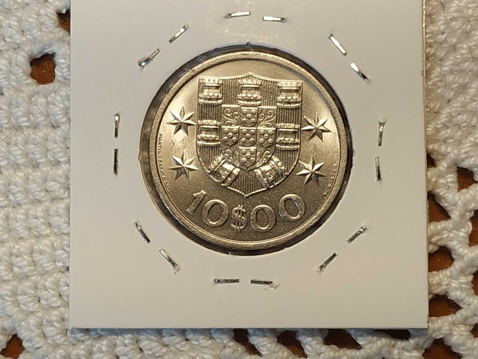 Portugal - moeda de 10 escudos de 1971