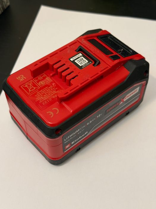 Bateria 4–6Ah + Carregador 6A - Starter Kit EINHELL 18V