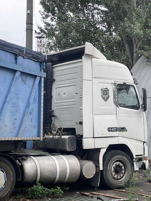 Volvo с прицепом
