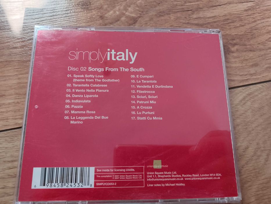 cd muzyka włoska Simply Italy