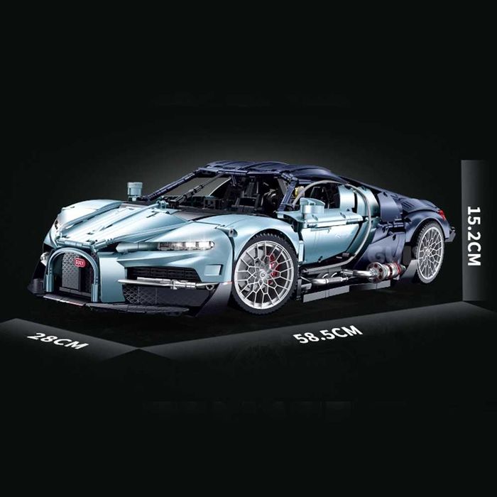 ‼️В НАЯВНОСТІ‼️Конструктор GULY 10648 Bugatti Tourbillon | Масштаб 1:8