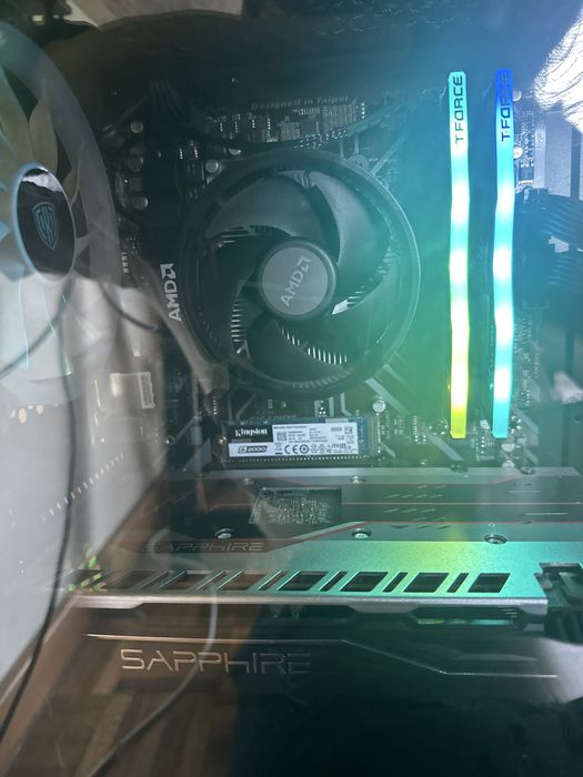 Computador Fixo Ryzen 5/16Gb/Rx580/500GB