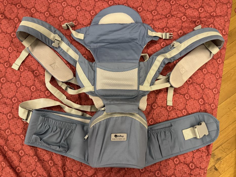 Qinhu, Baby Carrier. Хіпсіт, ерго-рюкзак, рюкзак-кенгуру, переноска.