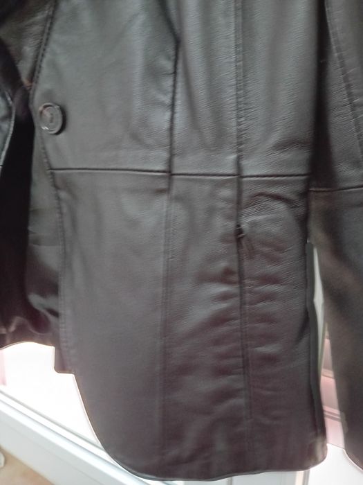 Casaco preto 100% pele - Ferrache