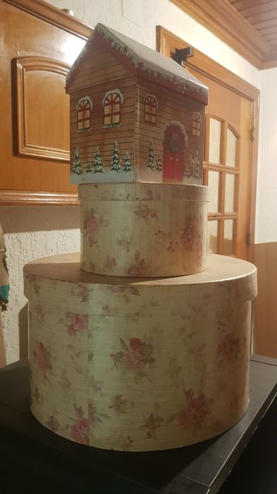 Caixas de decoração lote 7 unidades (ver fotos)