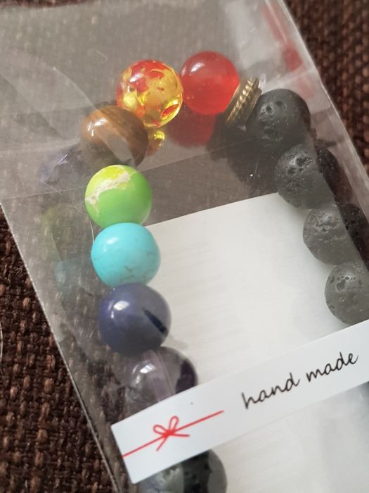 Pulseira pedras cristais 7 chakras * vários modelos