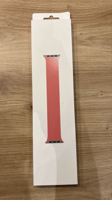 Apple Watch opaska 38/40/41 - Pink Punch Braided Solo Loop rozm. 4