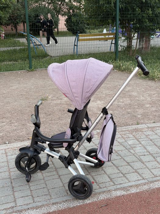 Велосипед-коляска Qplay Nova Air фиолетовый S700Purple