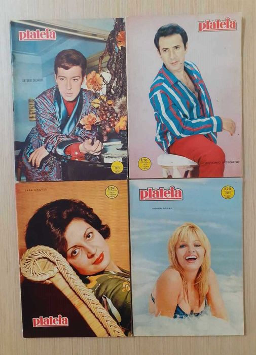 Revistas Plateia de 1964 a 1967 (Lote 1)