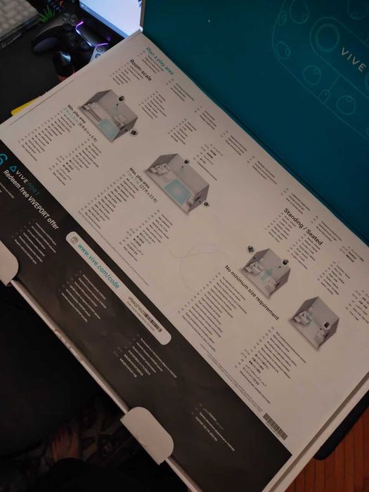 комплект VR-гарнітури Vive Pro Eye | Vive Tracker 3.0 | Valve Index.