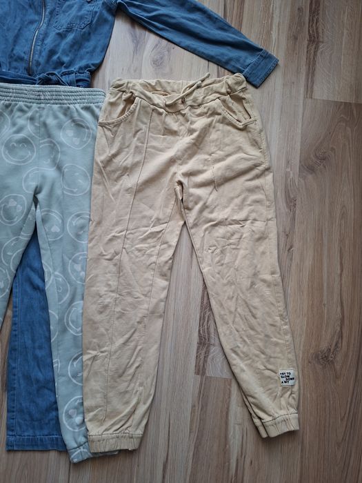 Kombinezon jeansowy+ spodnie
