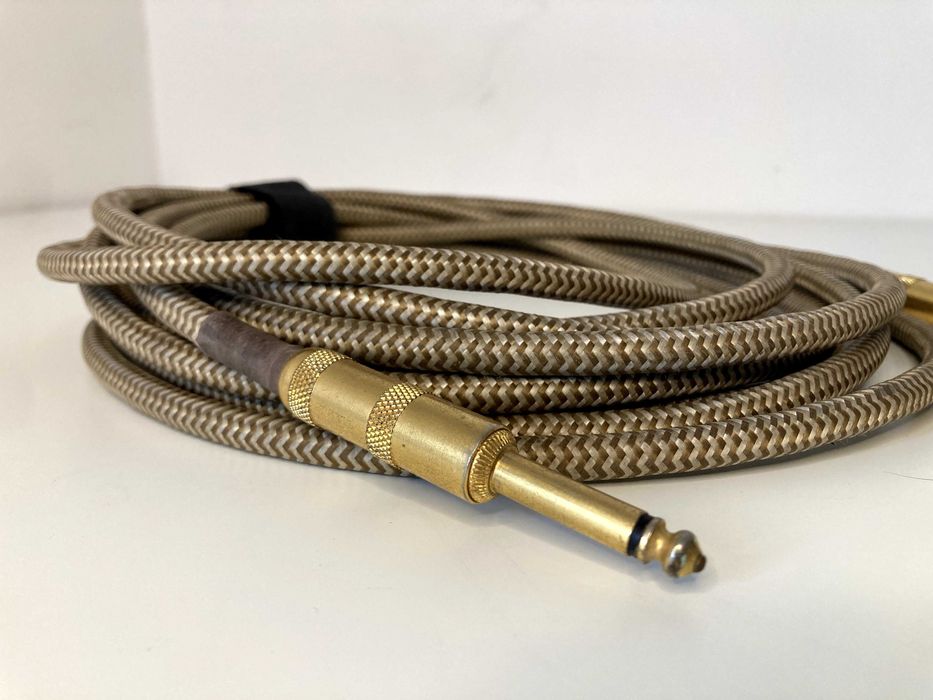 Cabo de Instrumento Profissional (Made in USA) - Fichas G&H Gold