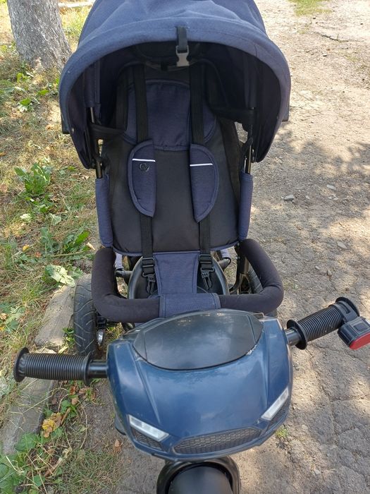 Дитячий велосипед Turbo trike, велосипед з батьківською ручкою