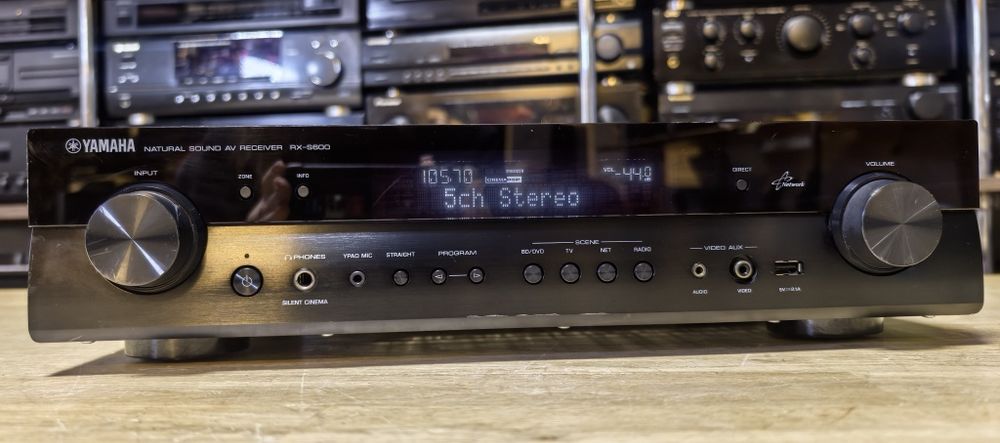 Ресивер Yamaha RX-S600/USB/HDMI/Optical/Internet Radio/6Ω/Пульт